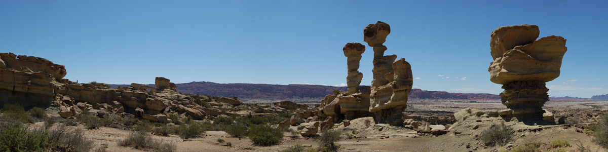 San Juan - Parque nacional Ischigualasto Valle de la Luna
